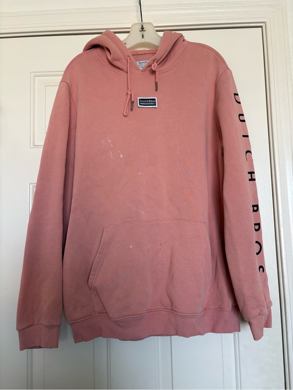 Dutch Bros Dusty Rose Pullover Hoodie